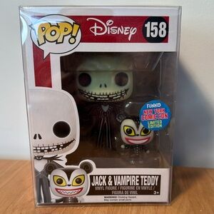 Disney Funko Pop! Jack & Vampire Teddy Vinyl Figure